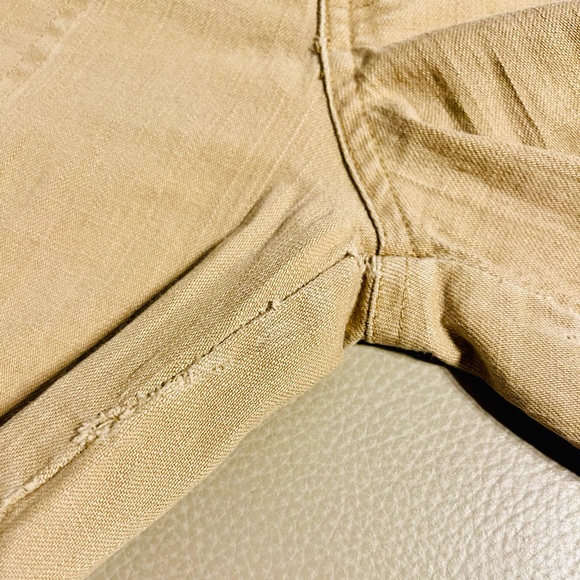 MUDD JEANS Cargo Carpenter Khaki Pants Stretch - Picture 8 of 9